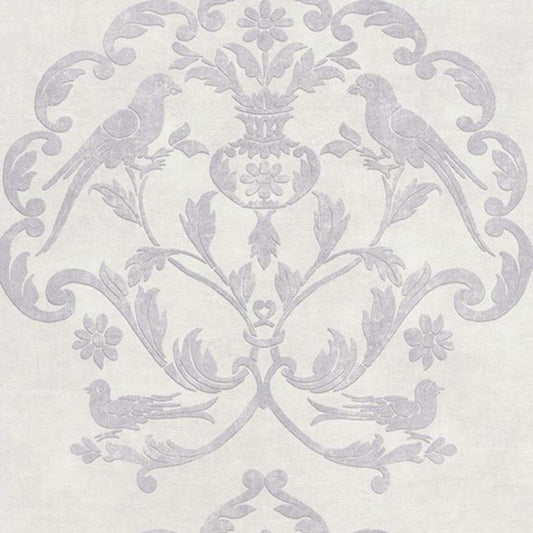 San Marco Palazzo Wallpaper - Gris And Blanc - Casadeco - 83610122 - Premier Wallcovering