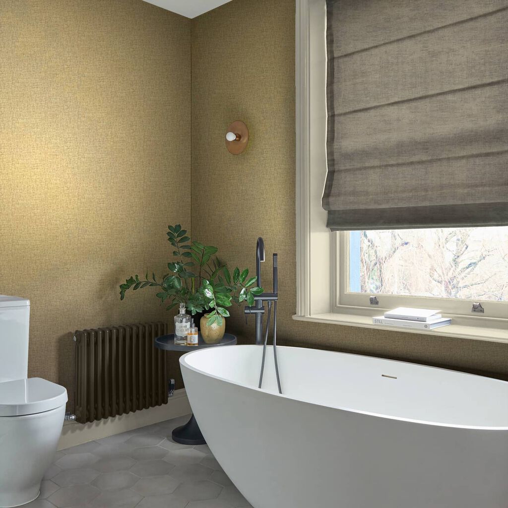 Sanctuary Wallpaper - Gold - Graham & Brown - 120662 - Premier Wallcovering