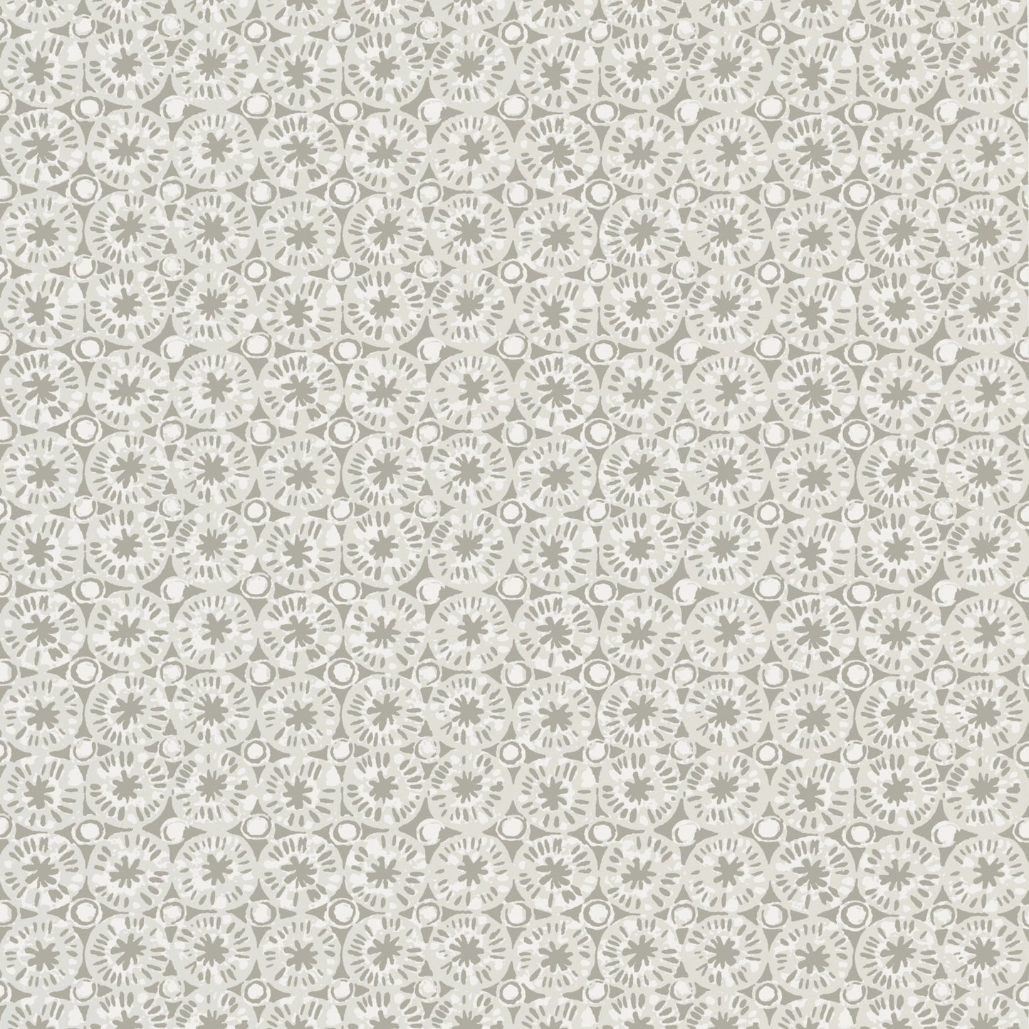Sand Dollar Wallpaper - Pearl & Charcoal - Thibaut - T15859 - Premier Wallcovering