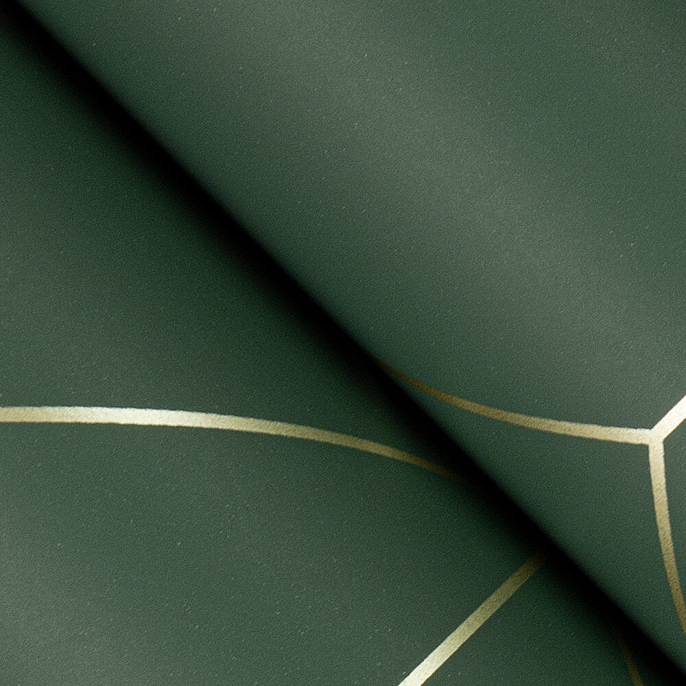 Sander Wallpaper - Dark Green/Gold - A Street Prints - FD26550 - Premier Wallcovering