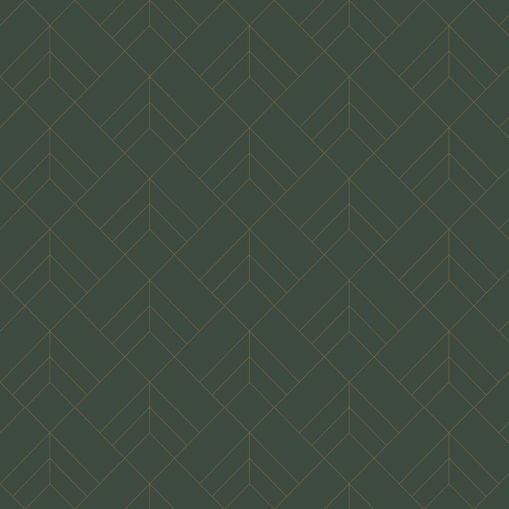 Sander Wallpaper - Dark Green/Gold - A Street Prints - FD26550 - Premier Wallcovering