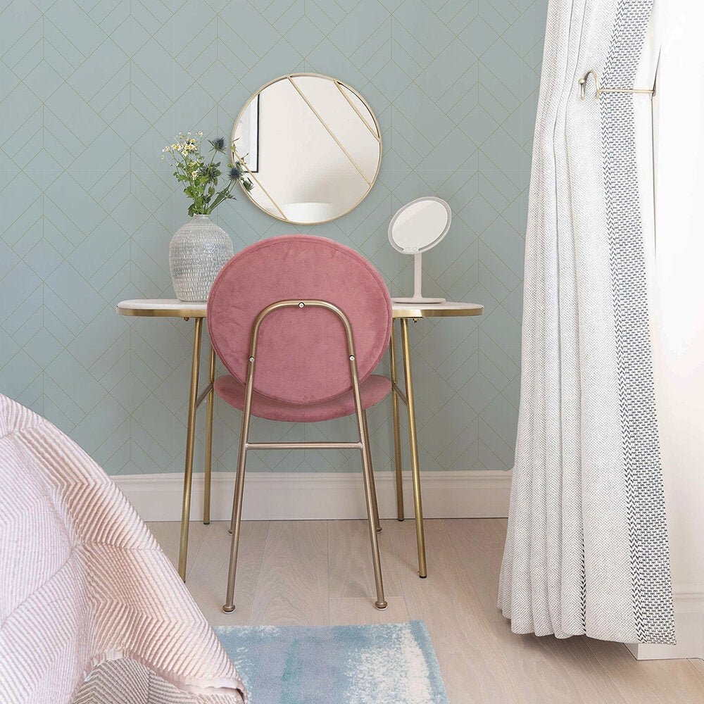 Sander Wallpaper - Sky/Gold - A Street Prints - FD26547 - Premier Wallcovering