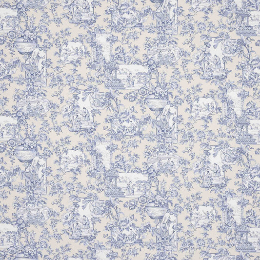 Sansha Fabric - Saphir - Manuel Canovas - M4177-01 - Premier Wallcovering