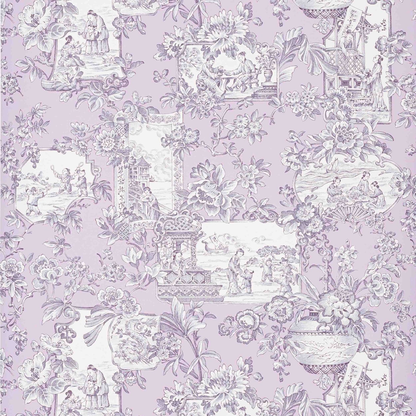 Sansha Wallpaper - Lilas - Manuel Canovas - 03125-02 - Premier Wallcovering