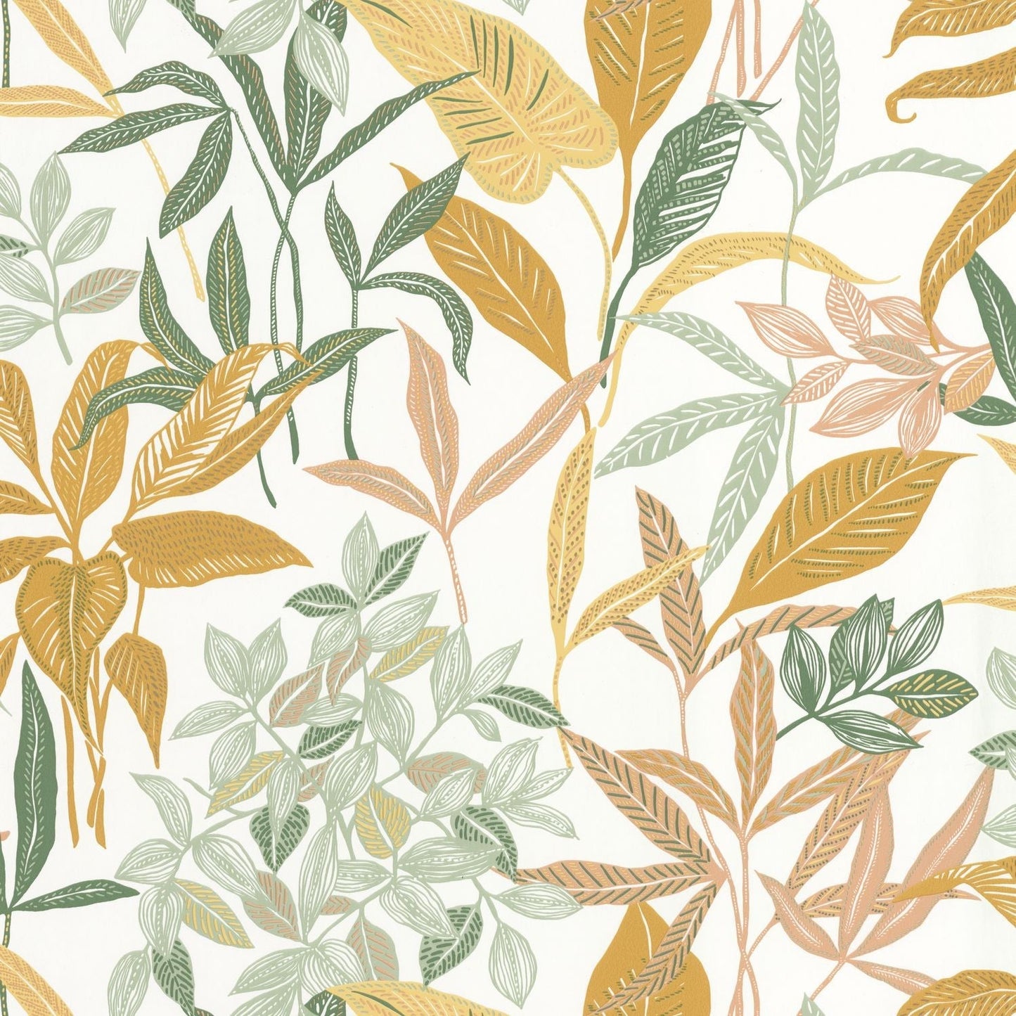 Santiago Wallpaper - Orange - Caselio - 103850323 - Premier Wallcovering