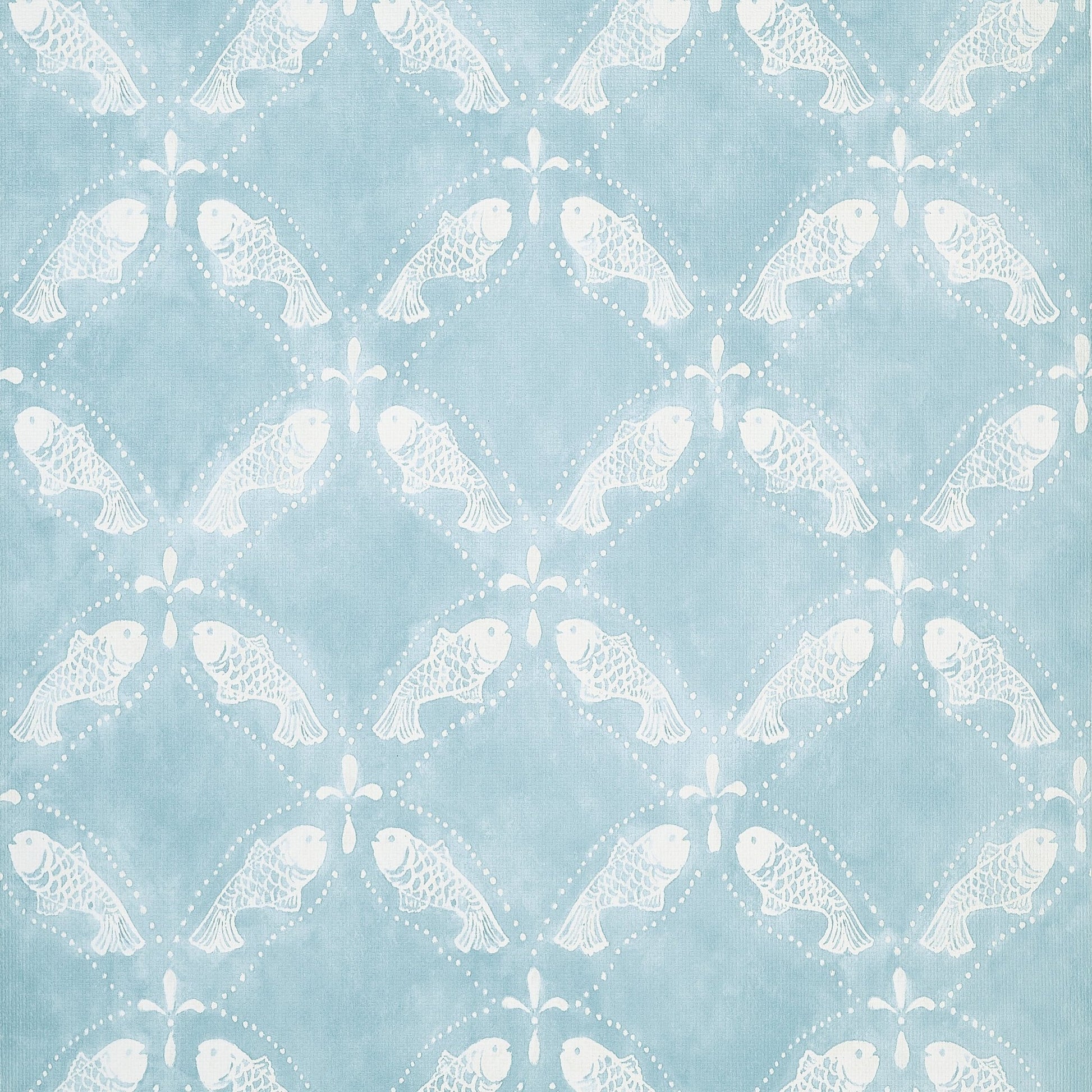 Santorini Wallpaper - Light Blue - Thibaut - T15835 - Premier Wallcovering