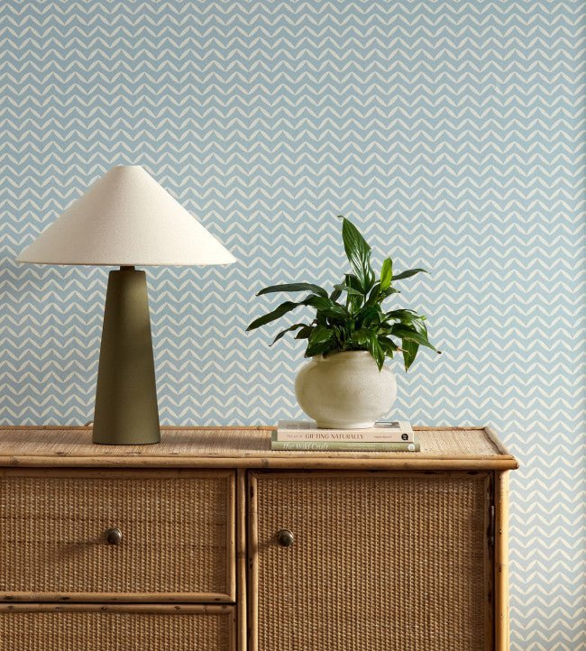 Sapling Wallpaper - Mist - Scion - NSCW113276 - Premier Wallcovering
