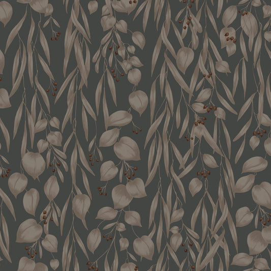 Sara Wallpaper - Indigo Blue - Sandberg - S10117 - Premier Wallcovering