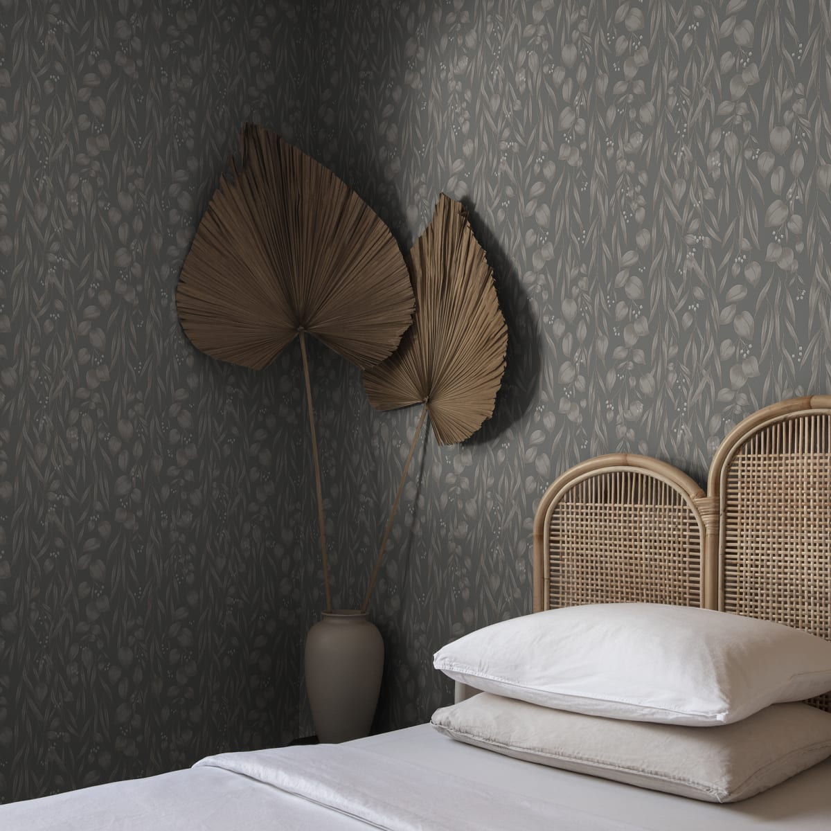 Sara Wallpaper - Sage Green - Sandberg - S10119 - Premier Wallcovering