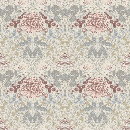 Sarah Wallpaper - Light Pink - Midbec - 28015 - Premier Wallcovering