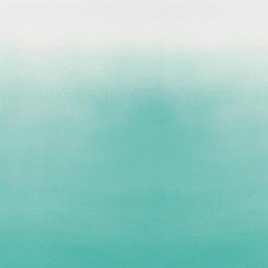 Saraille Wallpaper - Aqua - P600/04 - Designers Guild - Premier Wallcovering
