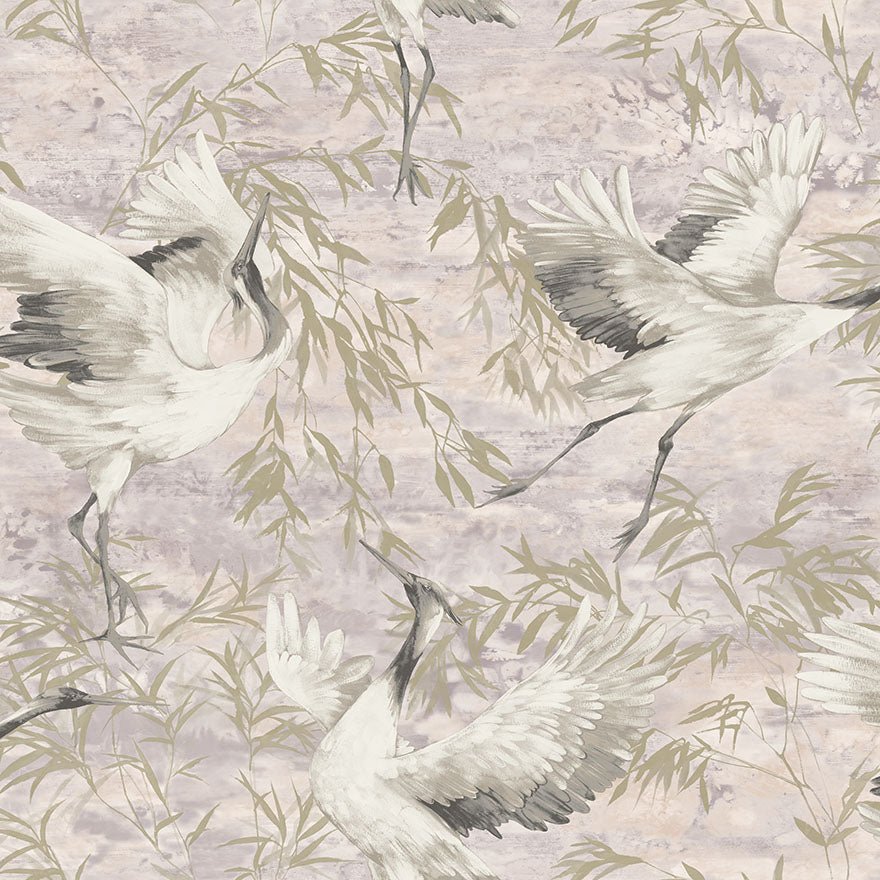Sarus Wallpaper - Pink - Holden Décor - 36101 - Premier Wallcovering