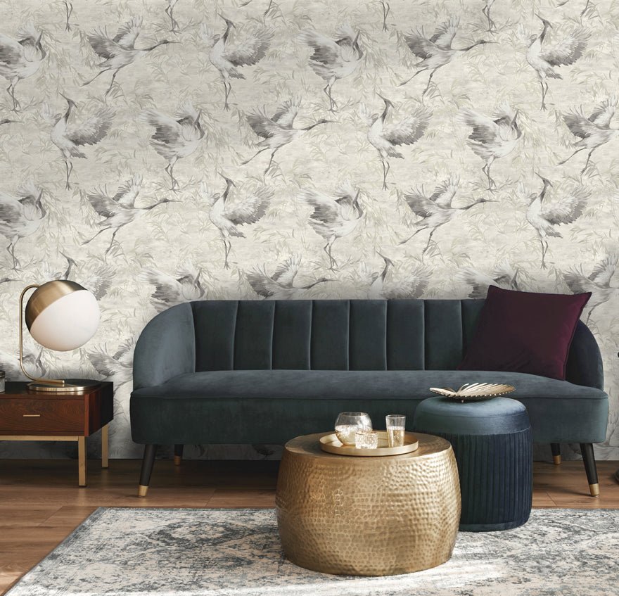 Sarus Wallpaper - Beige - Holden Décor - 36102 - Premier Wallcovering