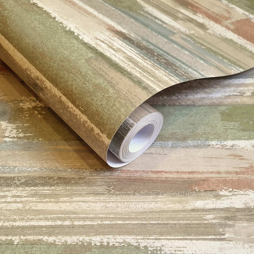 Sasso Wallpaper - Orange/Blue - Holden Décor - 91662 - Premier Wallcovering