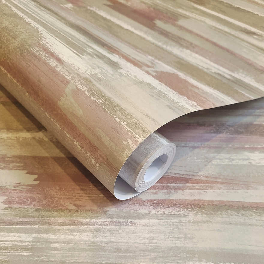 Sasso Wallpaper - Beige/Coral - Holden Décor - 91660 - Premier Wallcovering