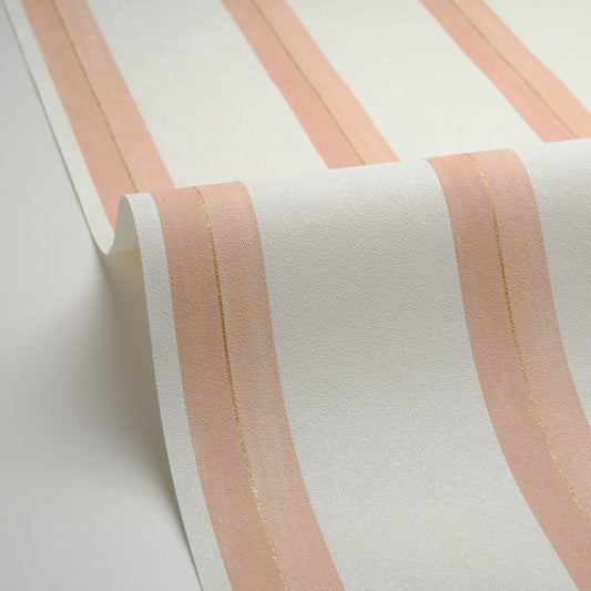Satisfaction Wallpaper - Vieux Rose - Caselio - 105350422 - Premier Wallcovering