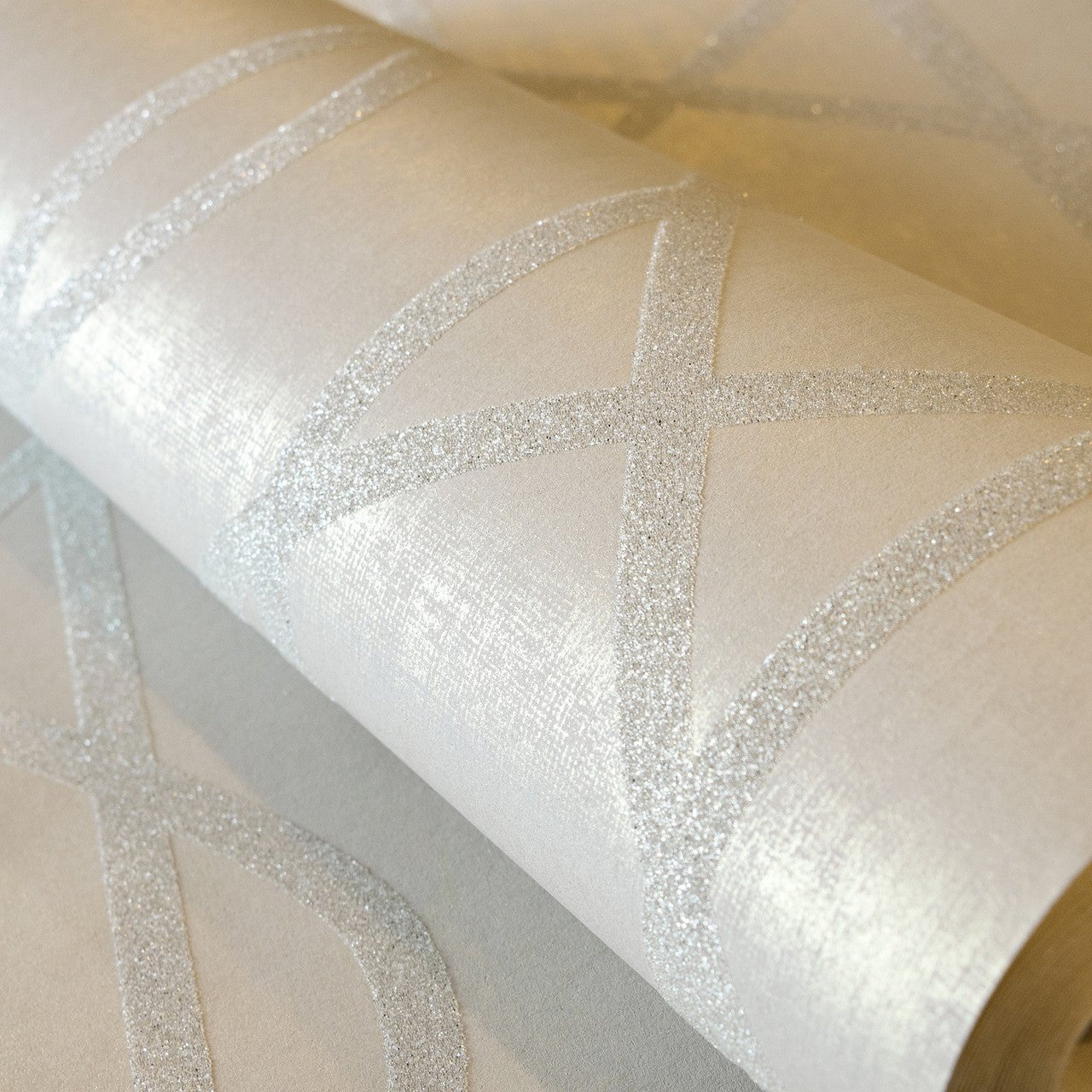 Saturn Universe Wallpaper - Oat Beige - Hohenberger - 81219 - Premier Wallcovering