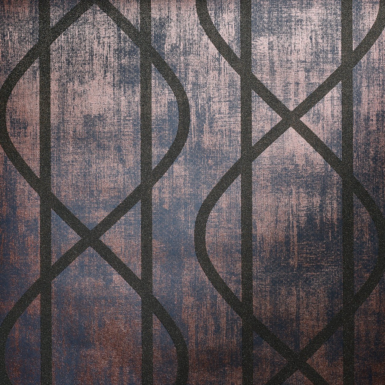 Saturn Universe Wallpaper - Ocean Blue - Hohenberger - 51214 - Premier Wallcovering