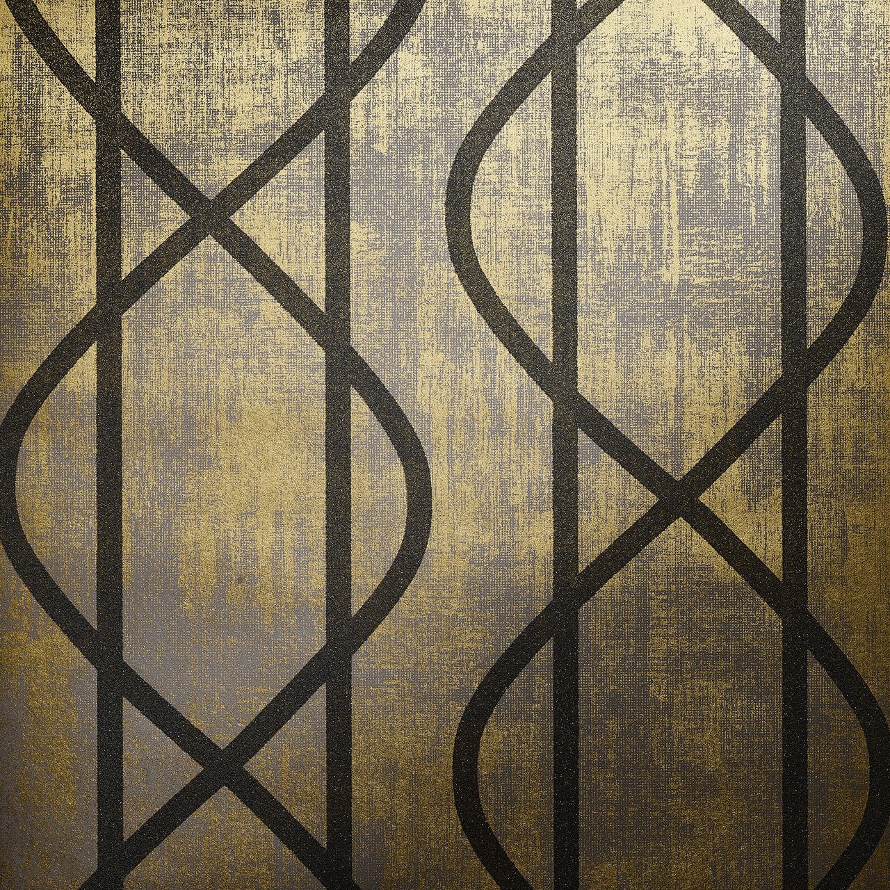 Saturn Universe Wallpaper - Umber Brown - Hohenberger - 51213 - Premier Wallcovering