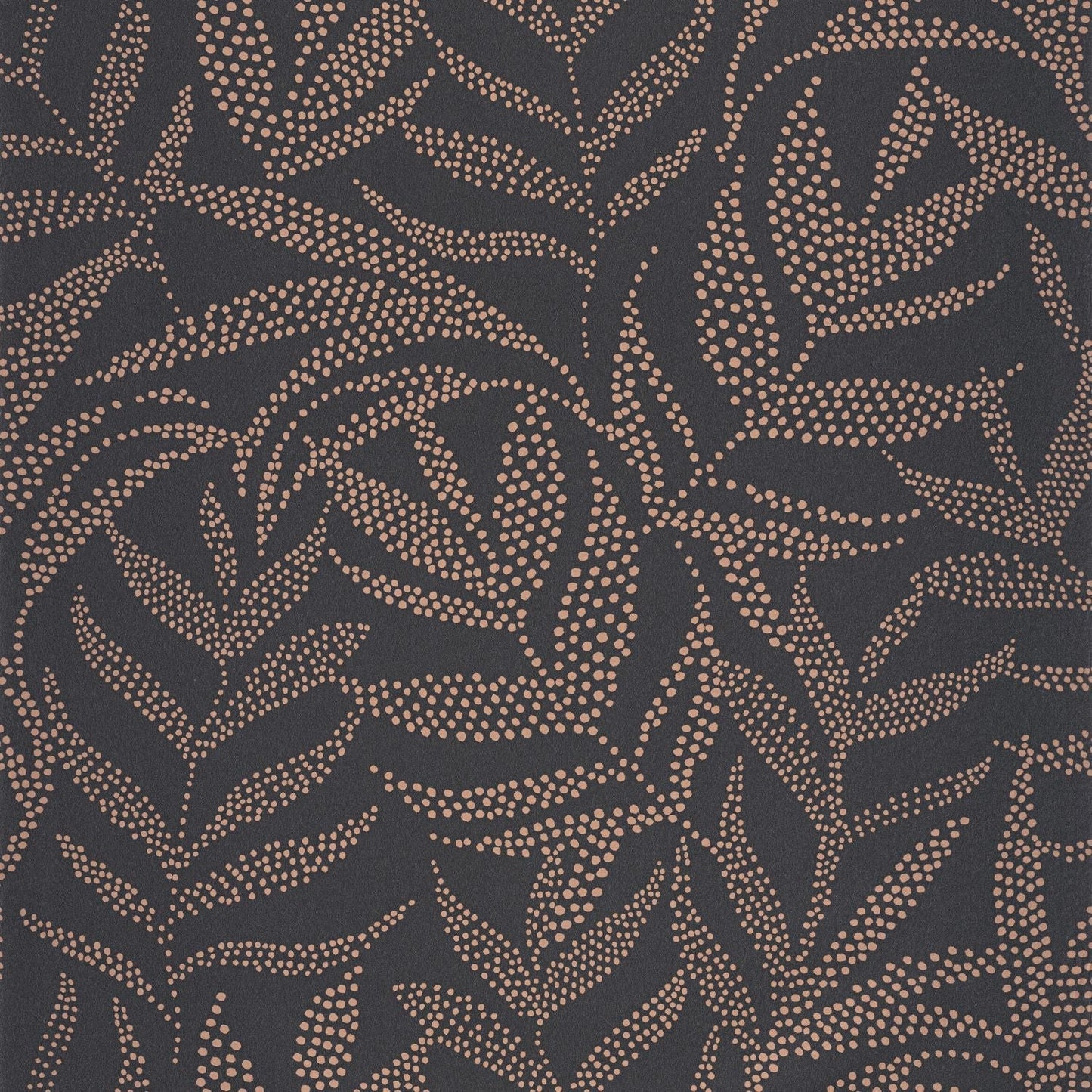 Sauvage Wallpaper - Noir Cuivre - Caselio - 104309427 - Premier Wallcovering
