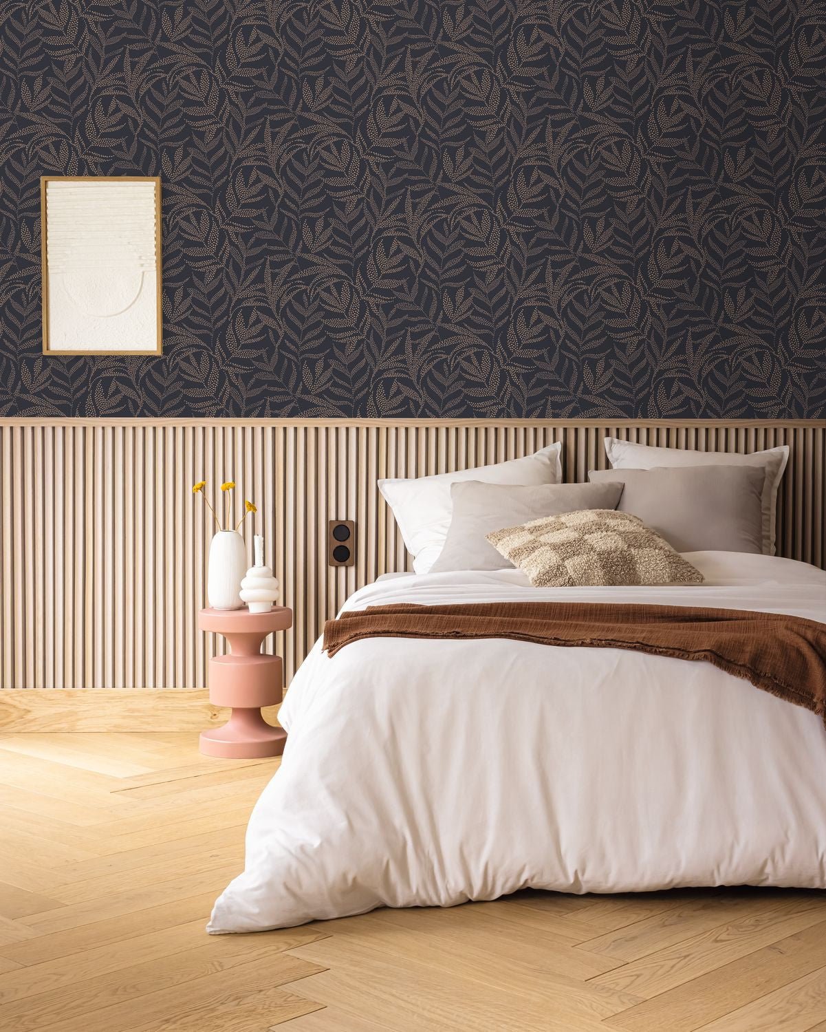 Sauvage Wallpaper - Noir Cuivre - Caselio - 104309427 - Premier Wallcovering