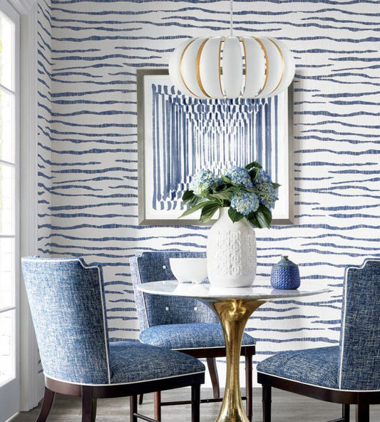 Savanna Wallpaper - Flax - Thibaut - T27049 - Premier Wallcovering