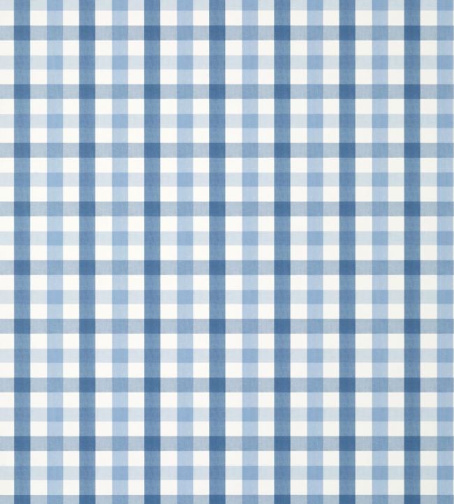 Saybrook Check Wallpaper - Light Blue - AT15147 - Anna French - Premier Wallcovering
