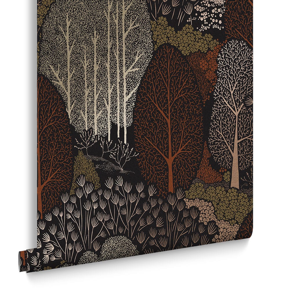 Scandiscape Wallpaper - Alizarin - Graham & Brown - 120646 - Premier Wallcovering