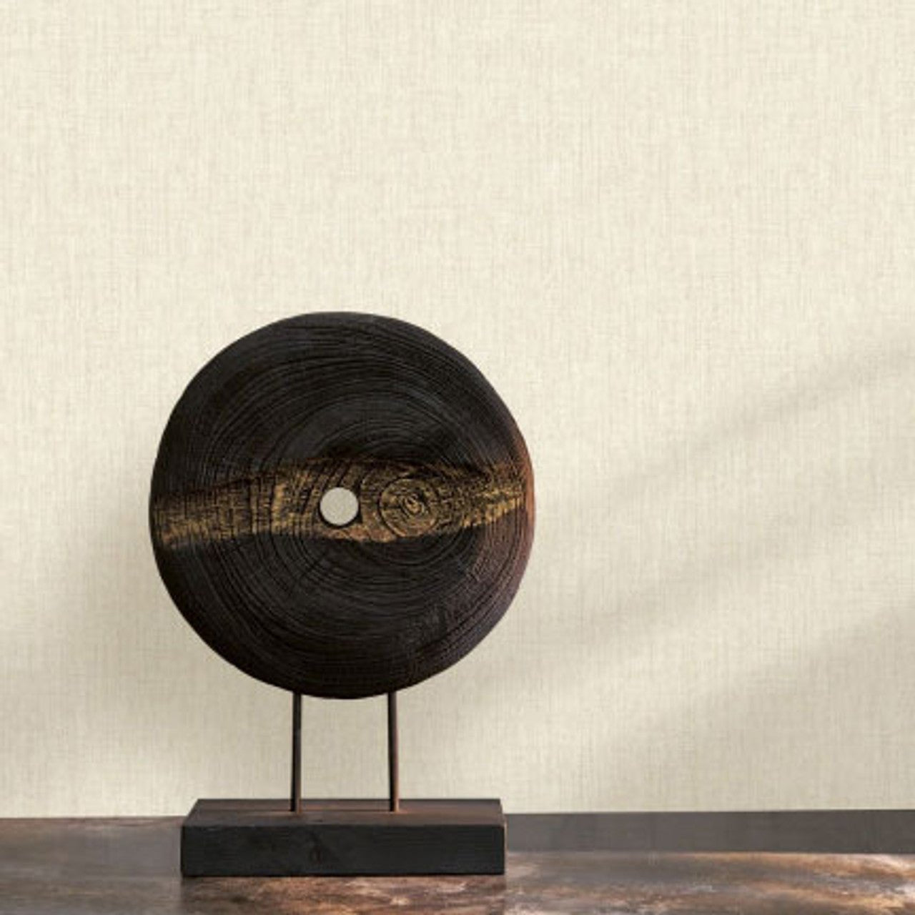 Scribe Babylone Wallpaper - Beige Parchemin - Casadeco - 89751012 - Premier Wallcovering