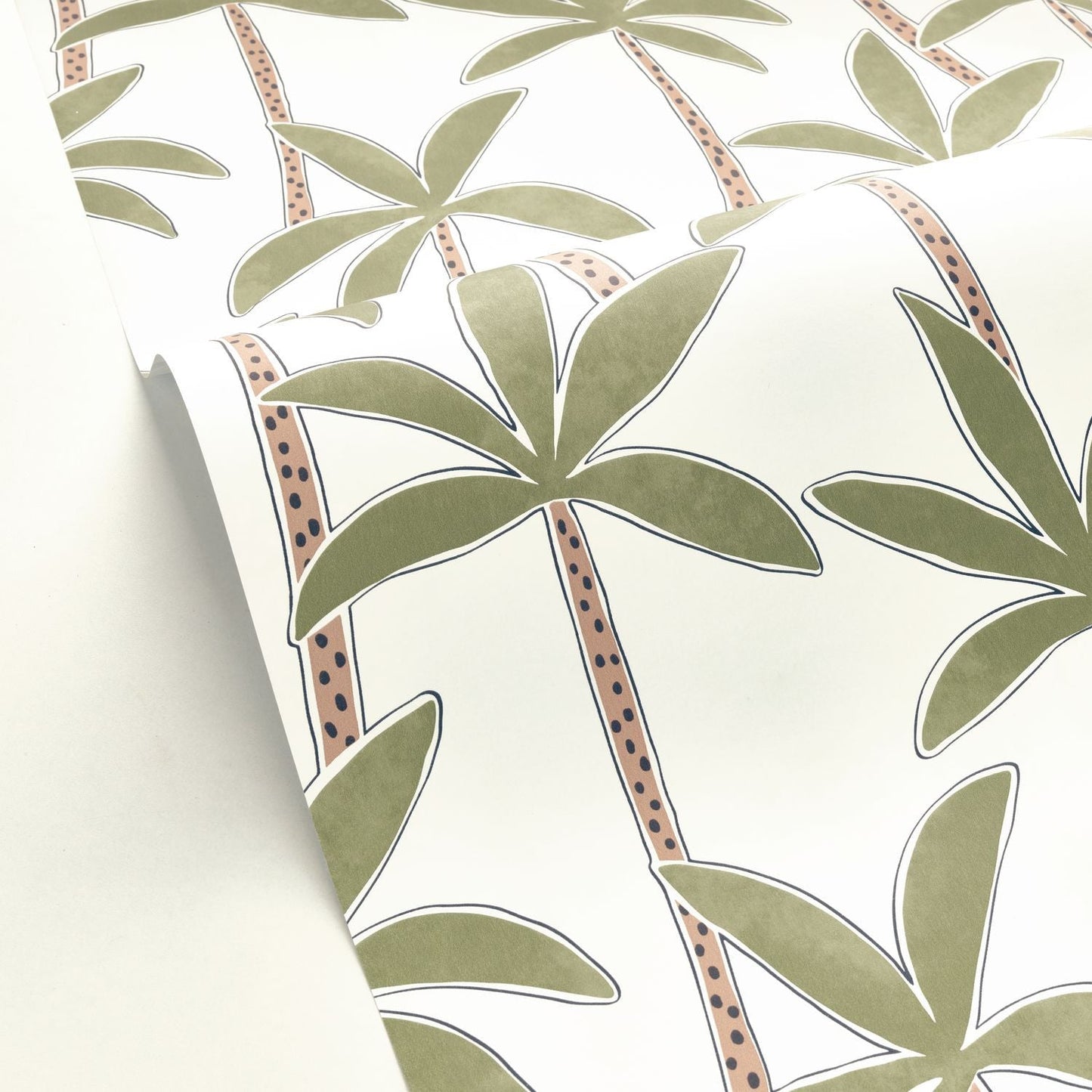 Se Balancer Wallpaper - Kaki - Caselio - 103517300 - Premier Wallcovering