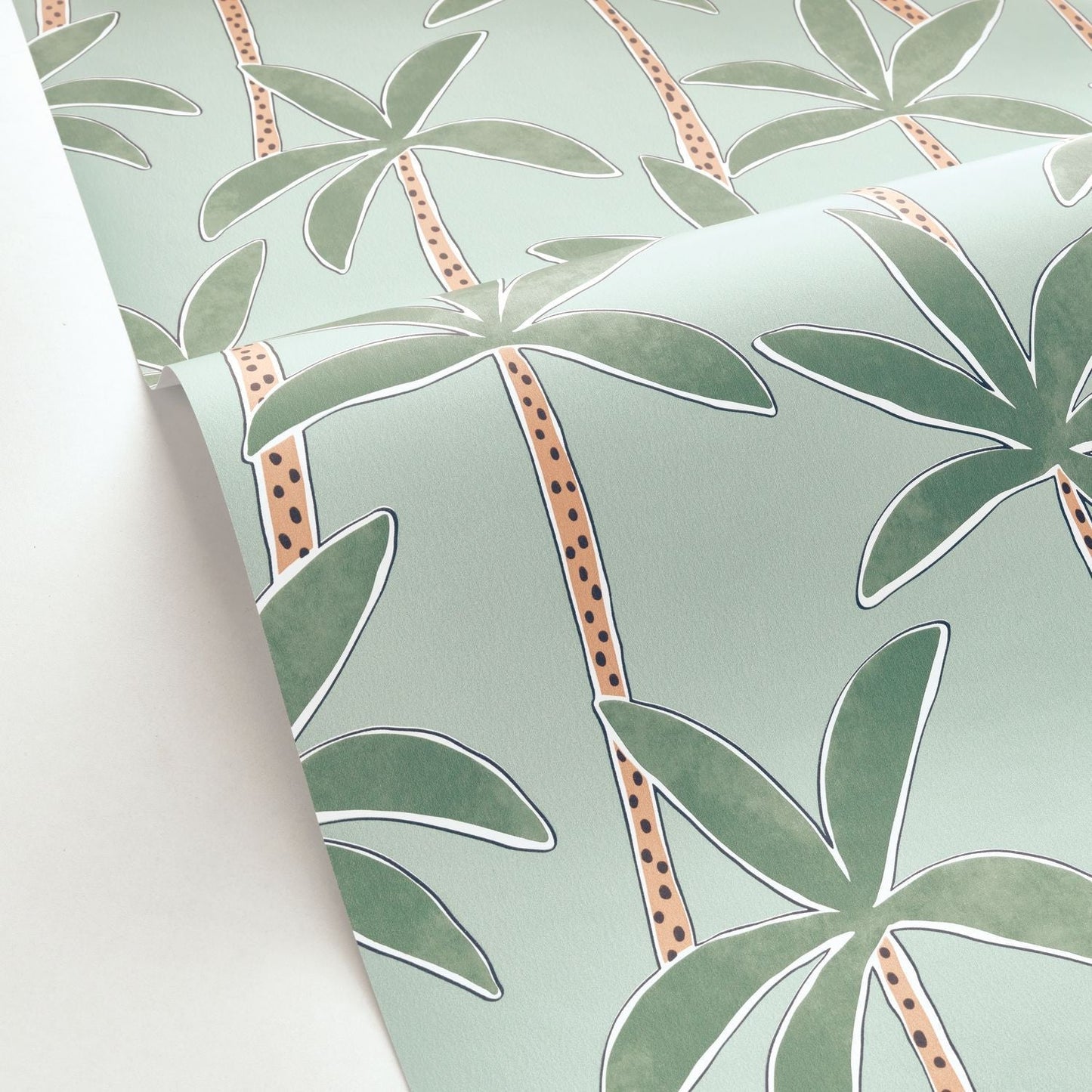 Se Balancer Wallpaper - Menthe - Caselio - 103517012 - Premier Wallcovering