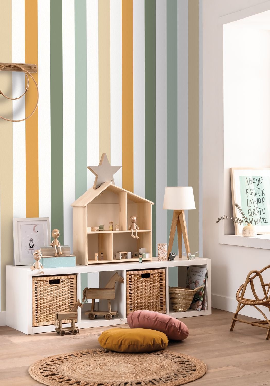 Se Cacher Wallpaper - Multicouleurs - Caselio - 103584367 - Premier Wallcovering