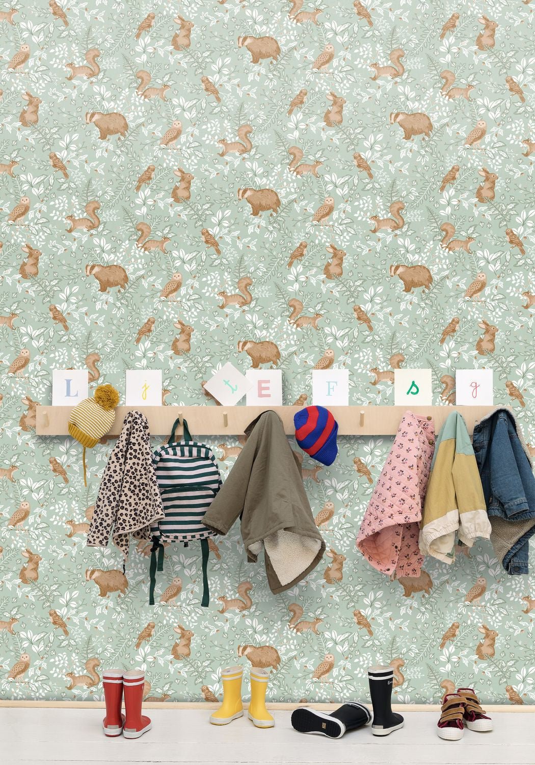 Se Faufiler Wallpaper - Menthe - Caselio - 103547023 - Premier Wallcovering