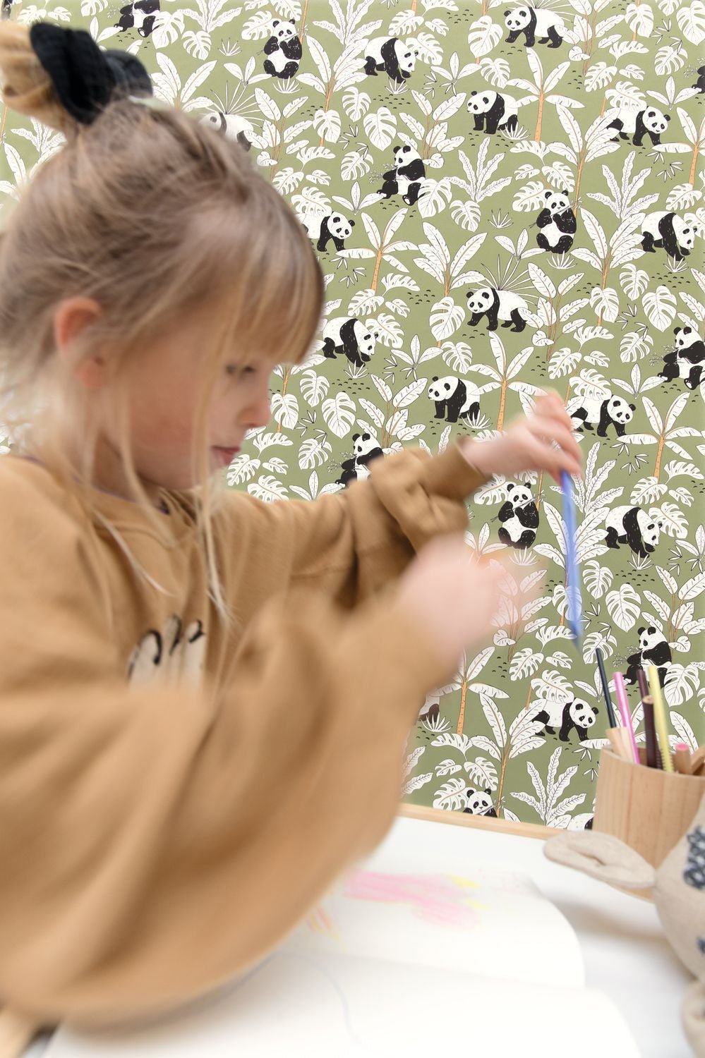 Se Prelasser Wallpaper - Vert - Caselio - 103507170 - Premier Wallcovering