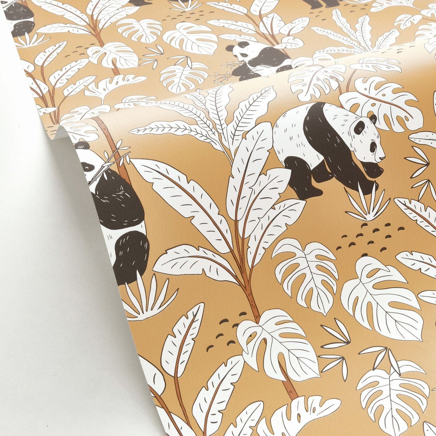 Se Prelasser Wallpaper - Curry - Caselio - 103502020 - Premier Wallcovering