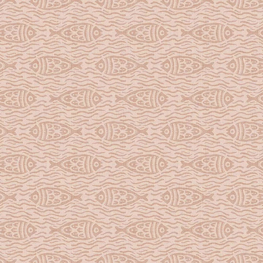 Sea of Bream Wallpaper - Lady Coral - LAN100289 - Lucie Annabel - Premier Wallcovering