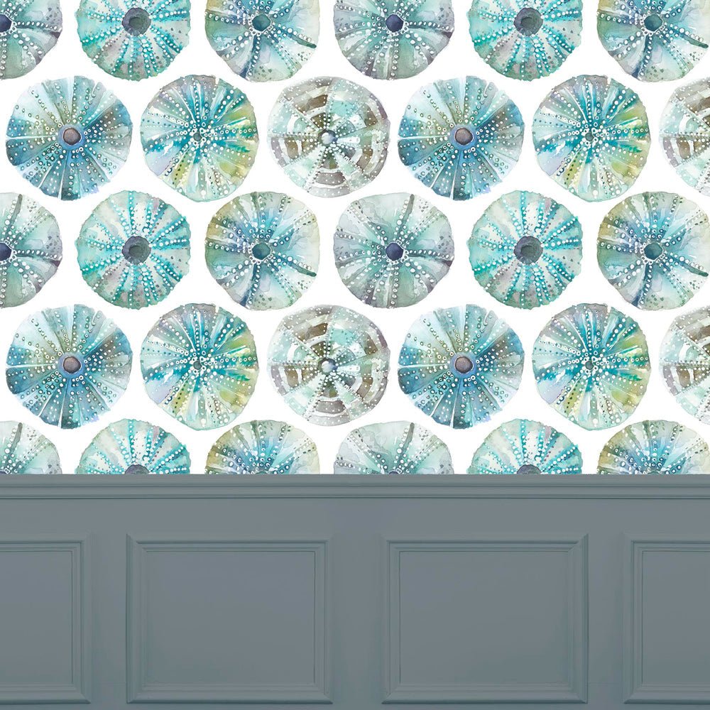 Sea Urchin Wallpaper - Kelpie - Voyage Maison - SEAURCH/WPO/KEL - Premier Wallcovering
