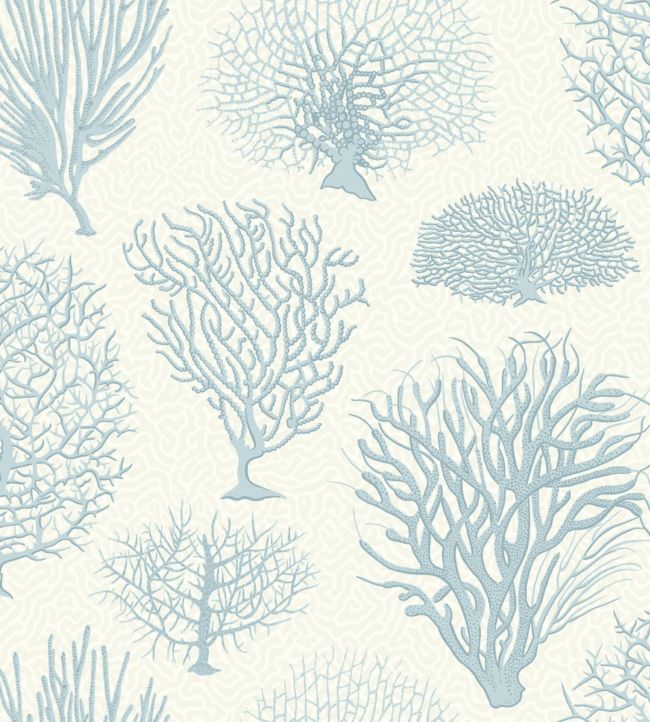 Seafern Wallpaper - Olive Green on White - 107/2008 - Cole & Son - Premier Wallcovering
