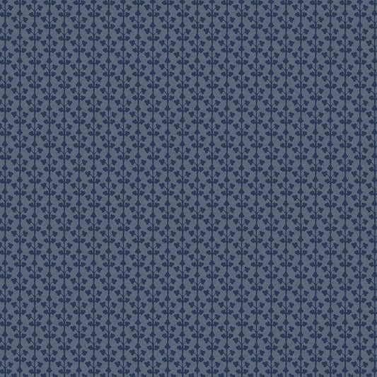 Seaham Wallpaper - Midnight Blue - Laura Ashley - 118487 - Premier Wallcovering