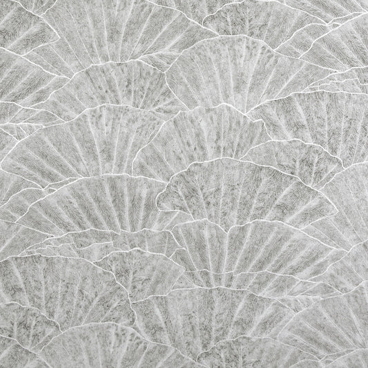 Seashell Feel Wallpaper - Cloudy Grey - Hohenberger - 65002 - Premier Wallcovering