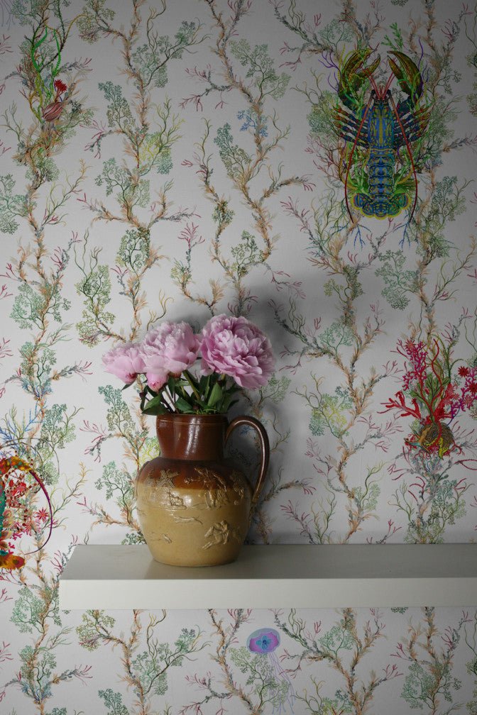 Seashore Galore Wallpaper - Original - Timorous Beasties - SSC/SGAL/PRL/01 - Premier Wallcovering