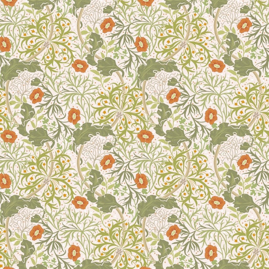 Morris Collections - 1034 - Seaweed Wallpaper - Ecru - Cream - Premier Wallcovering