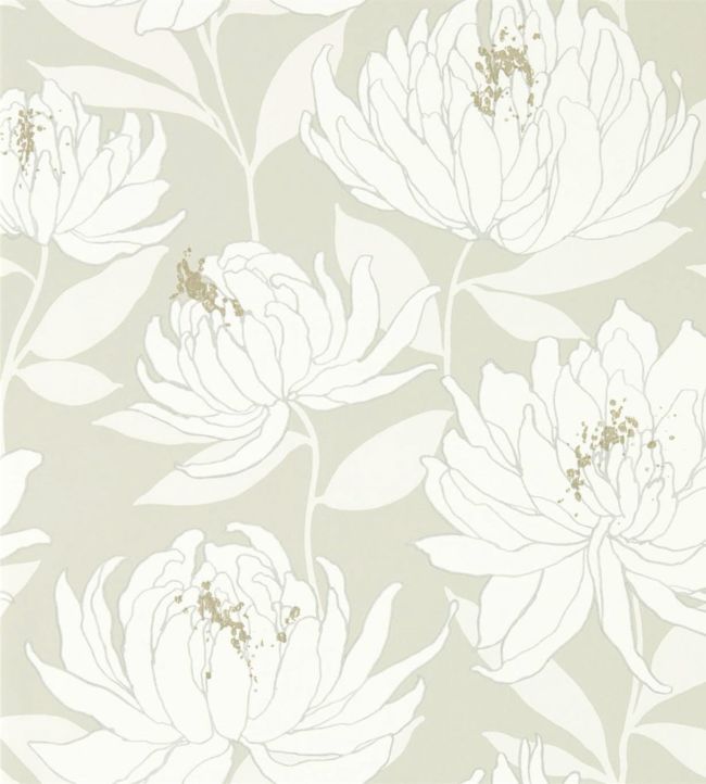 Sebal Wallpaper - Earth/Silver - HSAW112129 - Harlequin - Premier Wallcovering