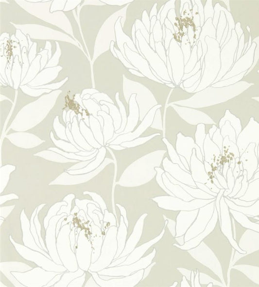 Sebal Wallpaper - Earth/Silver - HSAW112129 - Harlequin - Premier Wallcovering