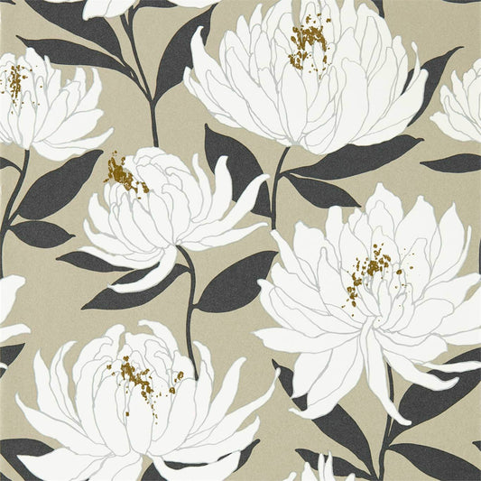 Sebal Wallpaper - Platinum/Ebony - Harlequin - HSAW112130 - Premier Wallcovering