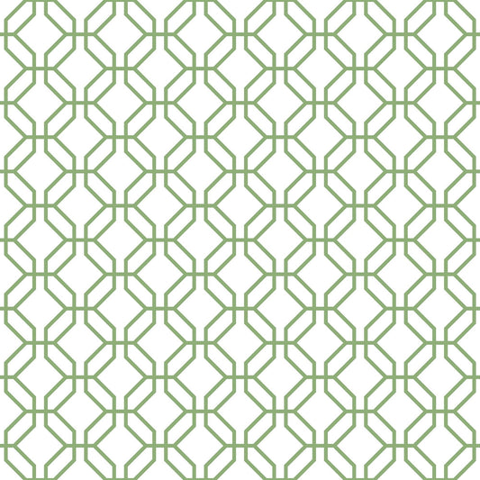 Secret Garden Trellis Negative Wallpaper - Fresh Green - Galerie - G78528 - Premier Wallcovering