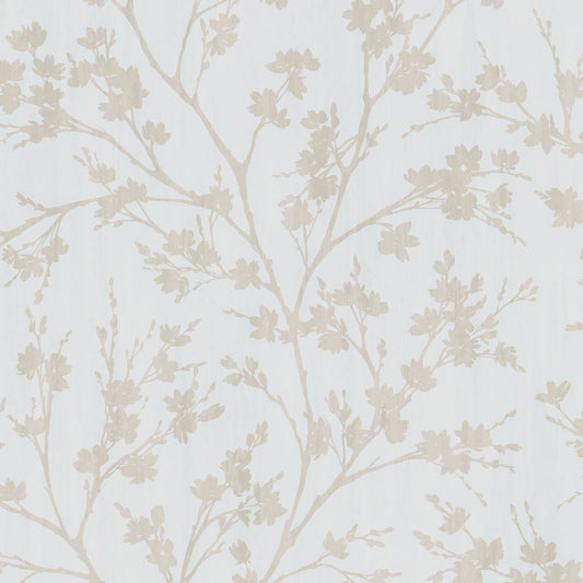 Secret Garden Wispy Branches Wallpaper - Beiges / White - Galerie - G78530 - Premier Wallcovering