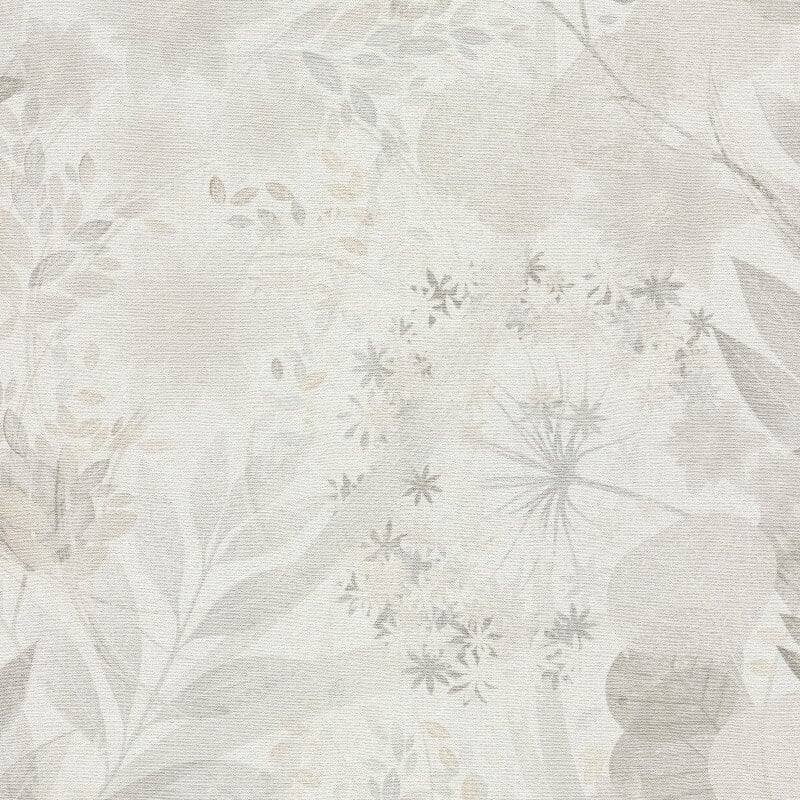 Secret Grove Floral Wallpaper - Natural - Erismann - 10506 - 31 - Premier Wallcovering