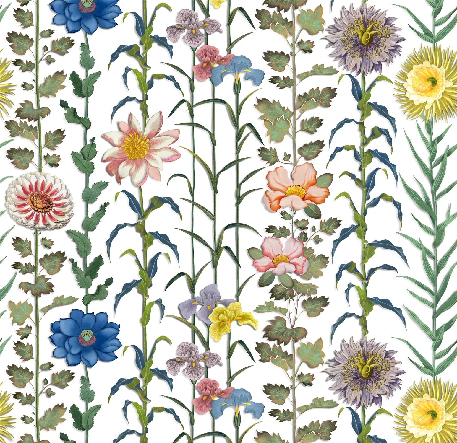 Selam Fabric - Pearl - Christian Lacroix - FCL7065/01 - Premier Wallcovering