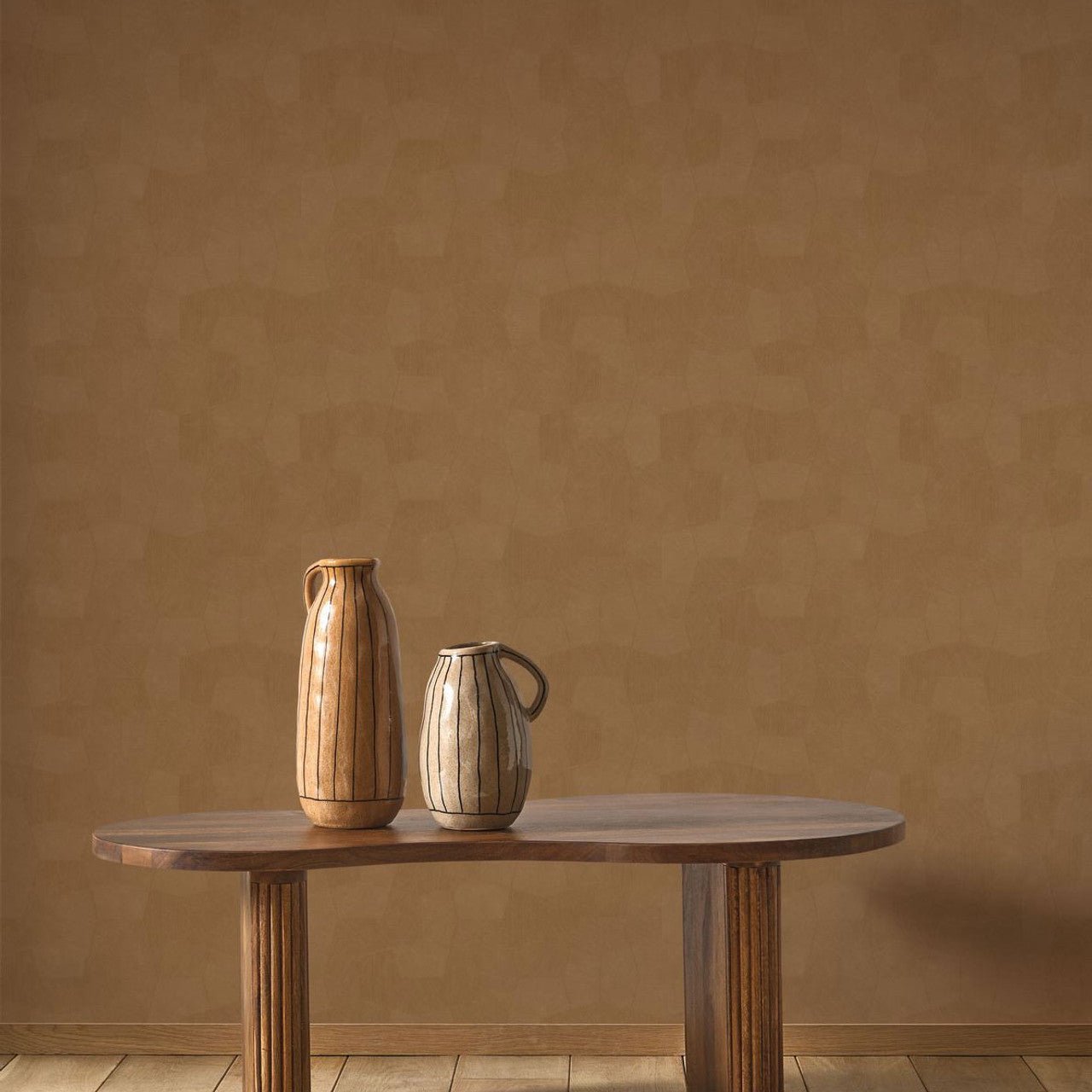 Selene Solaris Wallpaper - Noisette - Casadeco - 201892940 - Premier Wallcovering